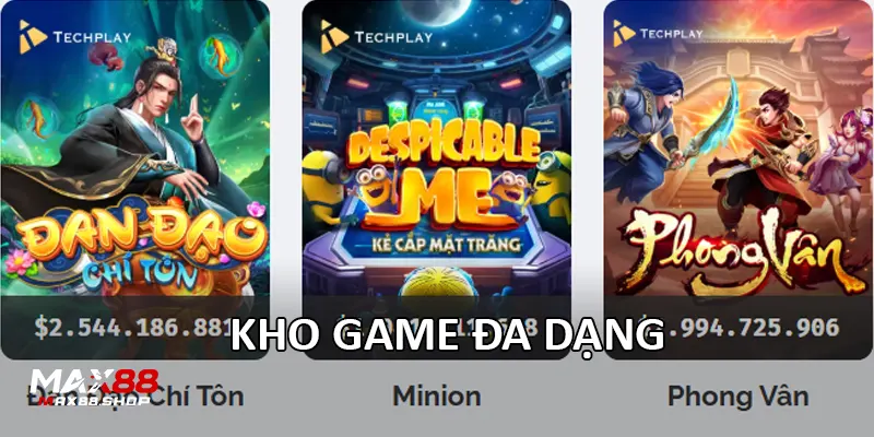 kho game da dang Kho game đa dạng