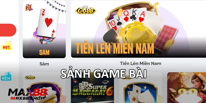 Sảnh game bài